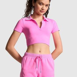 Victoria's Secret PINK Curved Hem Relaxed Fit Shorts-image-11