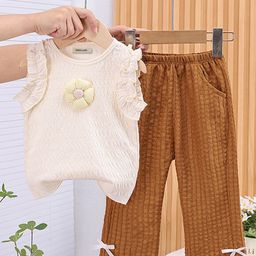 INCLUD Girls Top with Trousers-image-51