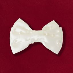 Accessorize Girls Pearl Studded Bow Barrette-24