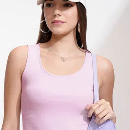 Tokyo Talkies  Women Cotton Fitted Crop Top-image-70