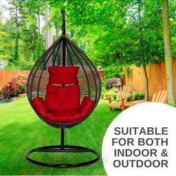Swingzy Hammock Hanging Swing With Cushion image 2