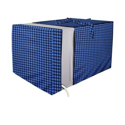 Stylista Blue Solid Waterproof Air Conditioner Covers-picture-46