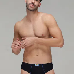 AMUL COMFY Pack Of 4 Assorted Pure Cotton Basic Briefs AC-CBRIIE-ASST-S-4PC image 4