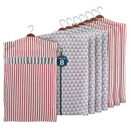 Kuber Industries Grey Set of 6 Regular Multi-Utility Organisers-47