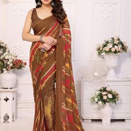 KALINI Poly Georgette Saree-image-48
