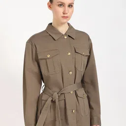 Tommy Hilfiger Women Washed Tailored Jacket-image-9