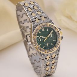 HAUTE SAUCE by Campus Sutra Women Embellished Dial & Stainless Steel Straps Analogue Watch SS25_HSWC1342-79