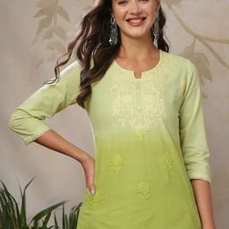 Uparna Cotton Women Kurtas-25