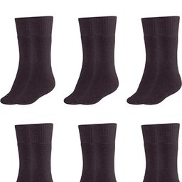 MUKHAKSH Brown Cotton Socks-picture-31