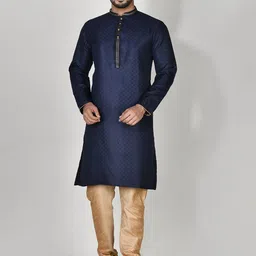 RANAK Men Regular Kurta with Pyjamas-picture-2