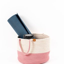 Umami Studio Pink Colour-Blocked Laundry Bag-image-46