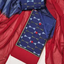 KALINI Printed Unstitched Dress Material-image-65