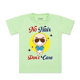 Arvesa Kids Printed V-Neck Applique T-shirt-26