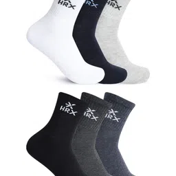 HRX by Hrithik Roshan Pack Of 6 Ankle-Length Socks-46