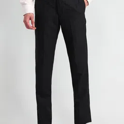 Arrow Men Checked Urban Slim Slim Fit Trousers-image-39