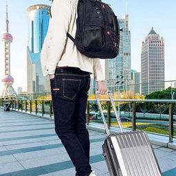 Red Lemon Unisex Travel Laptop Backpack - 45L-41
