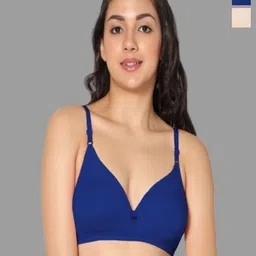 Eden Women Pack Of 2 Medium Coverage T-shirt Bra-picture-33