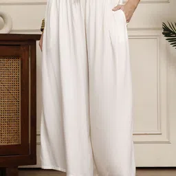 Valles365 by S.C. Women Flared Ethnic Palazzos-10