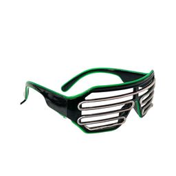 AUGEN Unisex Full Rim Steady Light Sunglasses With UV Protected Lens VI-SG-Led-WhiteGreen-picture-49