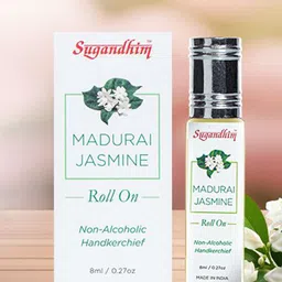 Sugandhim Madurai Non-Alcoholic Handkerchief Roll On - 8 ml-43