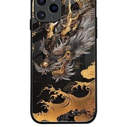 QRIOH Quirky Printed iPhone 11 Pro Back Case Mobile Accessories-image-96