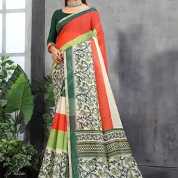 Mitera Floral Zari Saree-picture-26