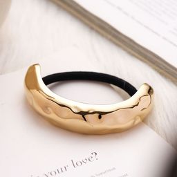 Mitali Jain Hammered Arc Hair Cuff Tie-image-75