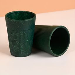 eha Set Of 2 Green Matte Cups-image-70