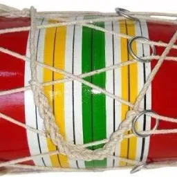 INSTRUMENTS Baby Dholak Rope & Rings Dholak multicolor Nut & Bolts Dholak-image-47