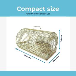 lifekrafts Durable &Reliability – Sturdy Iron for Long-Lasting Performance, Catch & Release Live Trap image 2