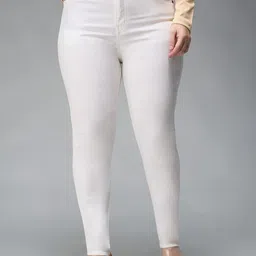 Miss Chase A+ Women Skinny Fit High-Rise Light Fade Jeans-image-45