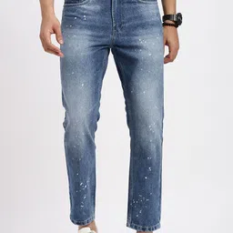 SHOWOFF Men Comfort Low-Rise Heavy Fade Bleached Jeans-image-23