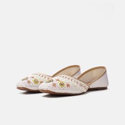 Froh Feet Women Embroidered Ethnic Mojaris image 4