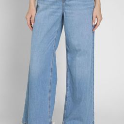 AMERICAN EAGLE OUTFITTERS Women Wide Leg Mid-Rise Cotton Jeans-picture-31