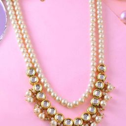 Anouk Gold-Plated Kundan Stone-Studded Jewellery Set-picture-3
