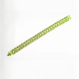 Dynamic Retail Global Men Gold Color Ethnic Gold-Plated Stainless Steel Link Bracelet-image-77