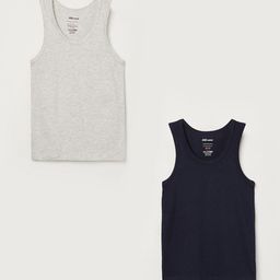 Fame Forever by Lifestyle Boys Pack Of 2 Pure Cotton Basic Vests 1000015124547-MULTI-image-60