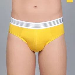 Mast & Harbour Pack of 2 Ultra-Soft & Breathable Basic Brief MnH_001_BRF_YLW/GW/_2PC-picture-34