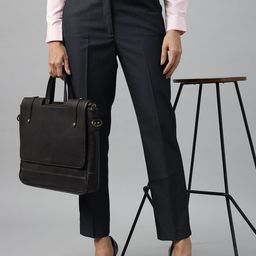 Hancock Women Slim Fit Formal Trousers-picture-25