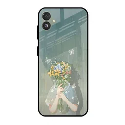 QRIOH Women Floral Printed Samsung Galaxy F14 5G Silicone Back Case-picture-13