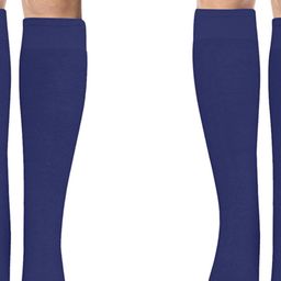 MUKHAKSH Unisex Blue Socks-image-101