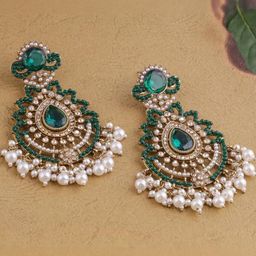 VATSALYA creation Gold-Plated Alloy Earrings-image-35
