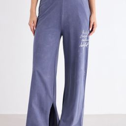 Styli Women Printed Flared High-Rise Trousers-image-47