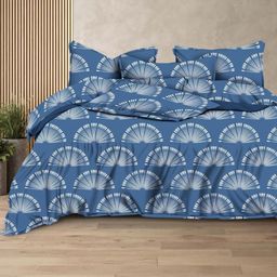 RADECOR Blue Queen Bedsheets-image-13