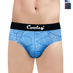 COOLZY Pack Of 3 Printed Mid-Rise Seamless Basic Briefs PUWXMLBLBF3K16-S-picture-39