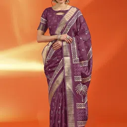 Mitera Bagh Zari Silk Cotton Sungudi Saree-picture-57