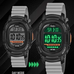 Hala Men Solid Square Tang Regular Digital Watch-1050 image 5