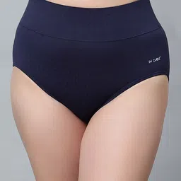 In Care Women Assorted Belly Control Shaper High Rise Hipster Briefs - ICIB-030_NBLUE_M-picture-14