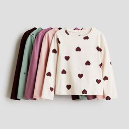 H&M 5-Pack Jersey Tops-picture-26