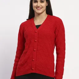 Madame Women Cable Knit Cardigan-image-83